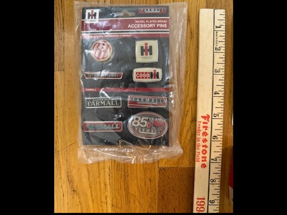 CaseIH 85 Years of Farmall Hat Pin Set