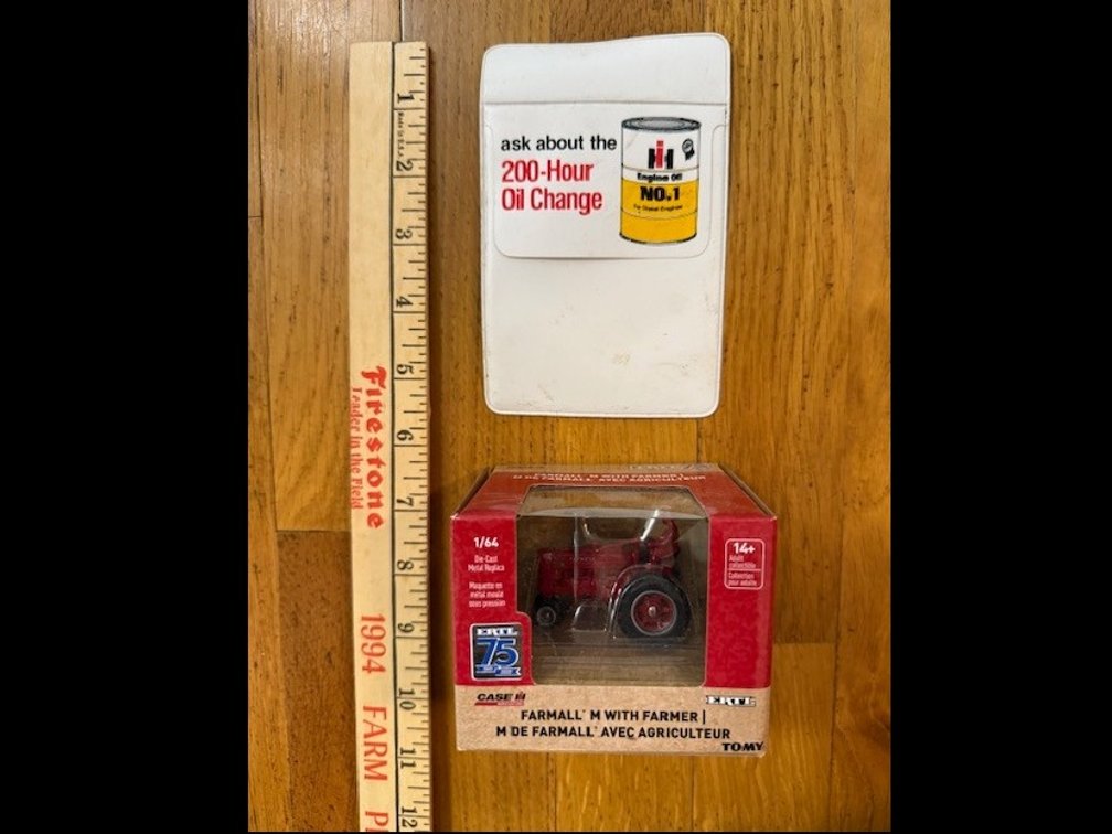 IH Pocket Protector and 75 Years of Ertl + 1/64th Farmall M