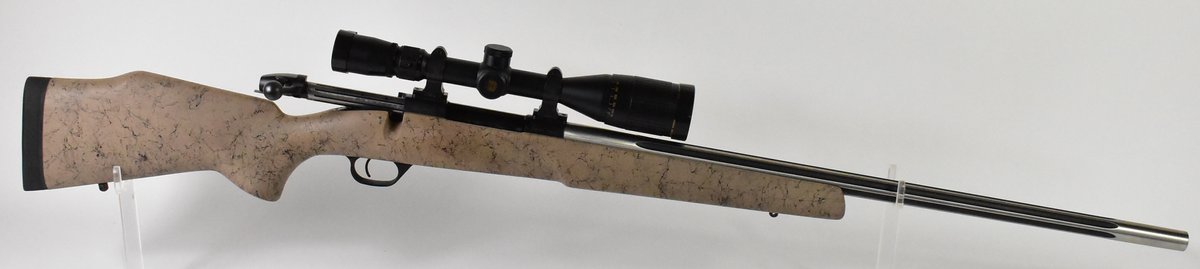 Weatherby Mark V 220 Swift Rifle w/ Nikon Monarch Scope