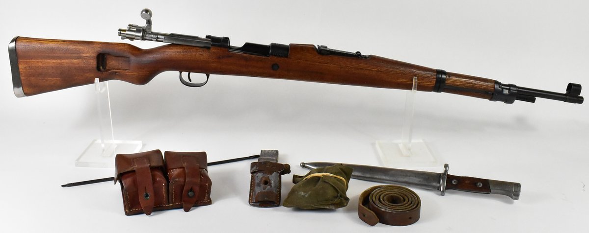 M48 Mauser 8mm Rifle w/ Bayonet and Accessories