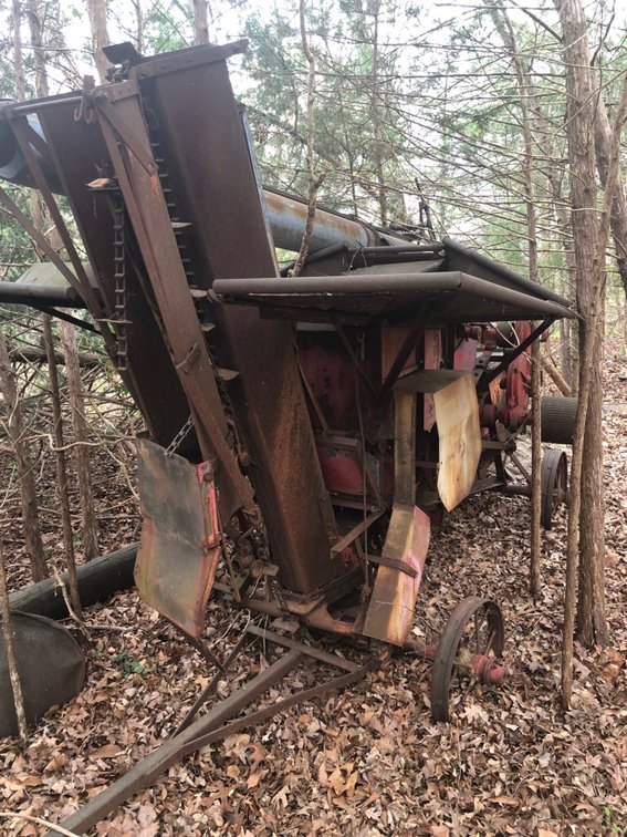 Vintage Threshing Machine