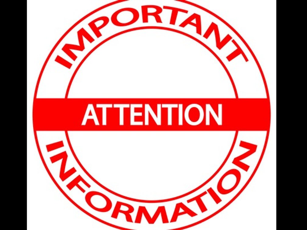 Pick-Up/Checkout Information