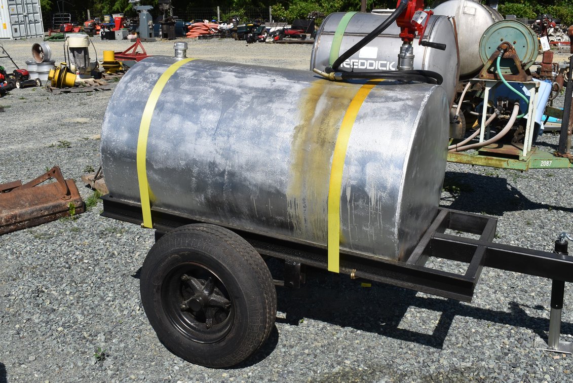 Single Axle Fuel Tank Trailer