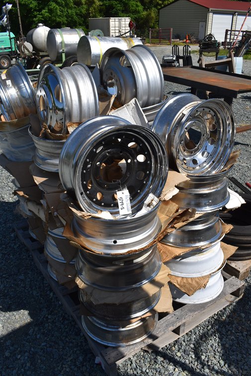 Pallet of Wheels