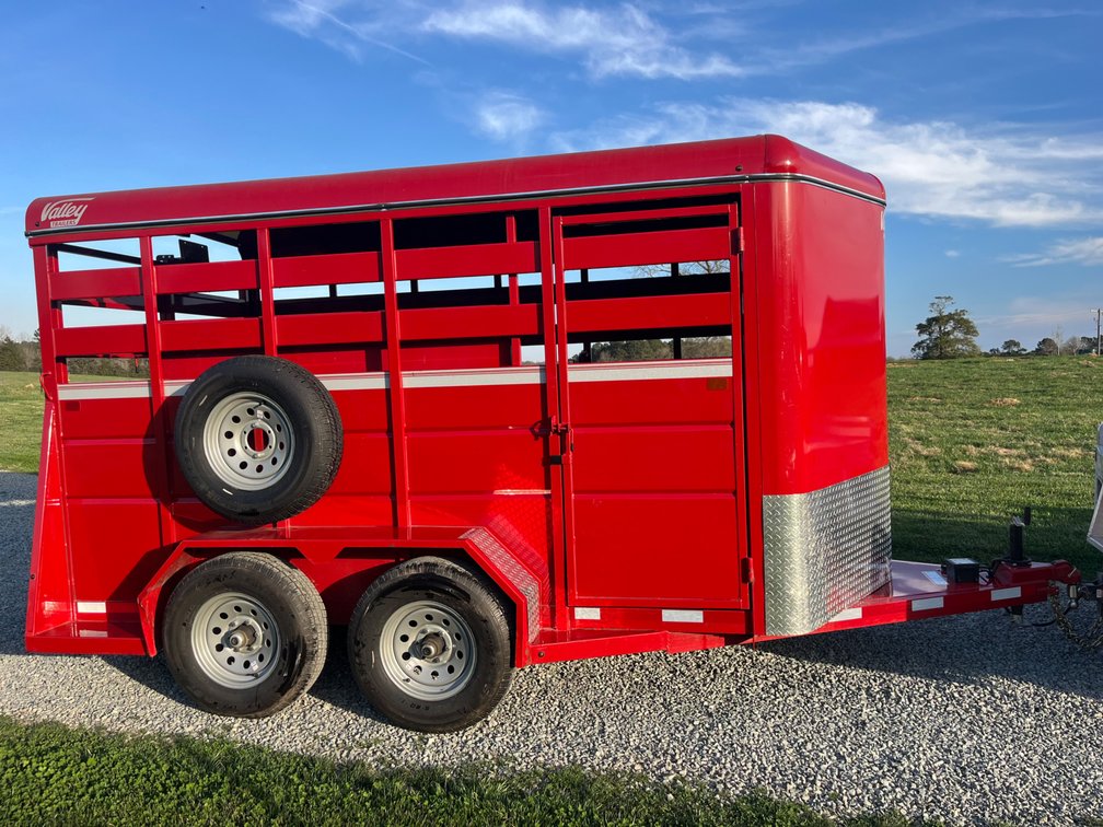 2024 Valley Double Axle Livestock Trailer