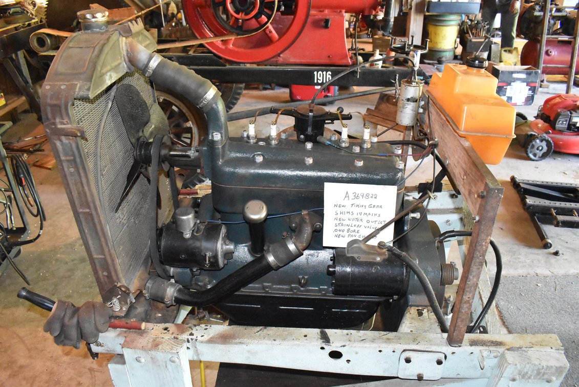 Ford Model A Engine w/ Stand