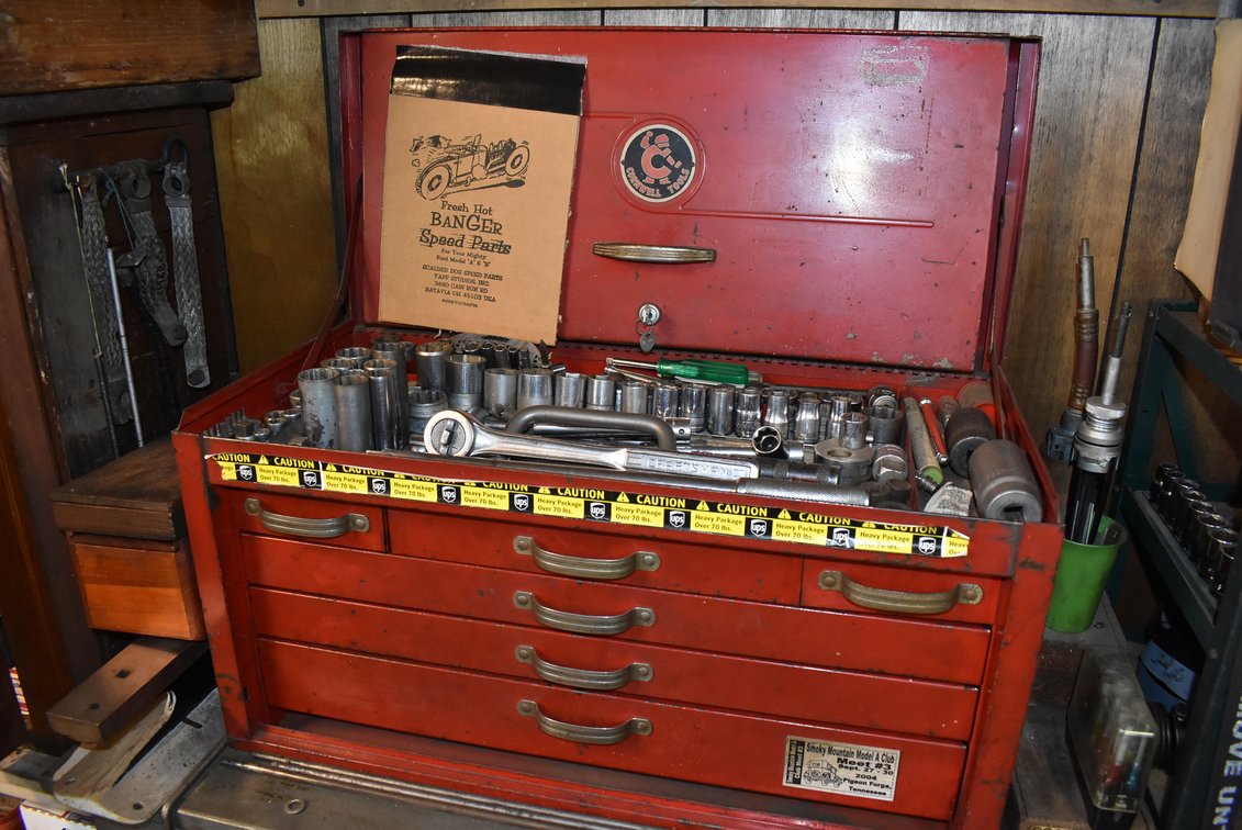 Tool Box and Contents - Tools, Etc.