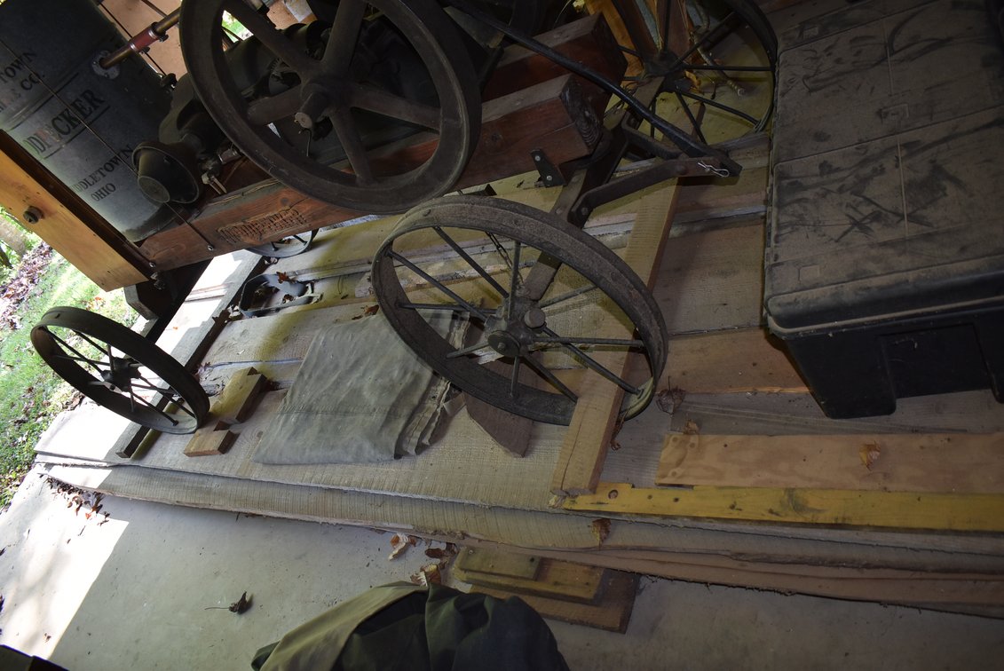 Lumber Under Woodpecker Engine
