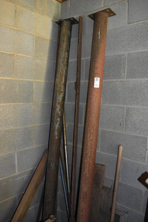Metal Support Pipes/Beams