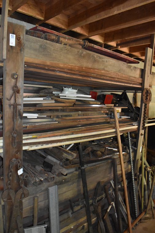 Assortment Wood Planks Lumber