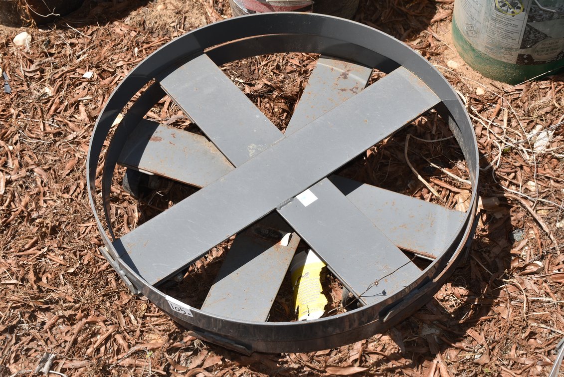(2) Steel Drum Dollies