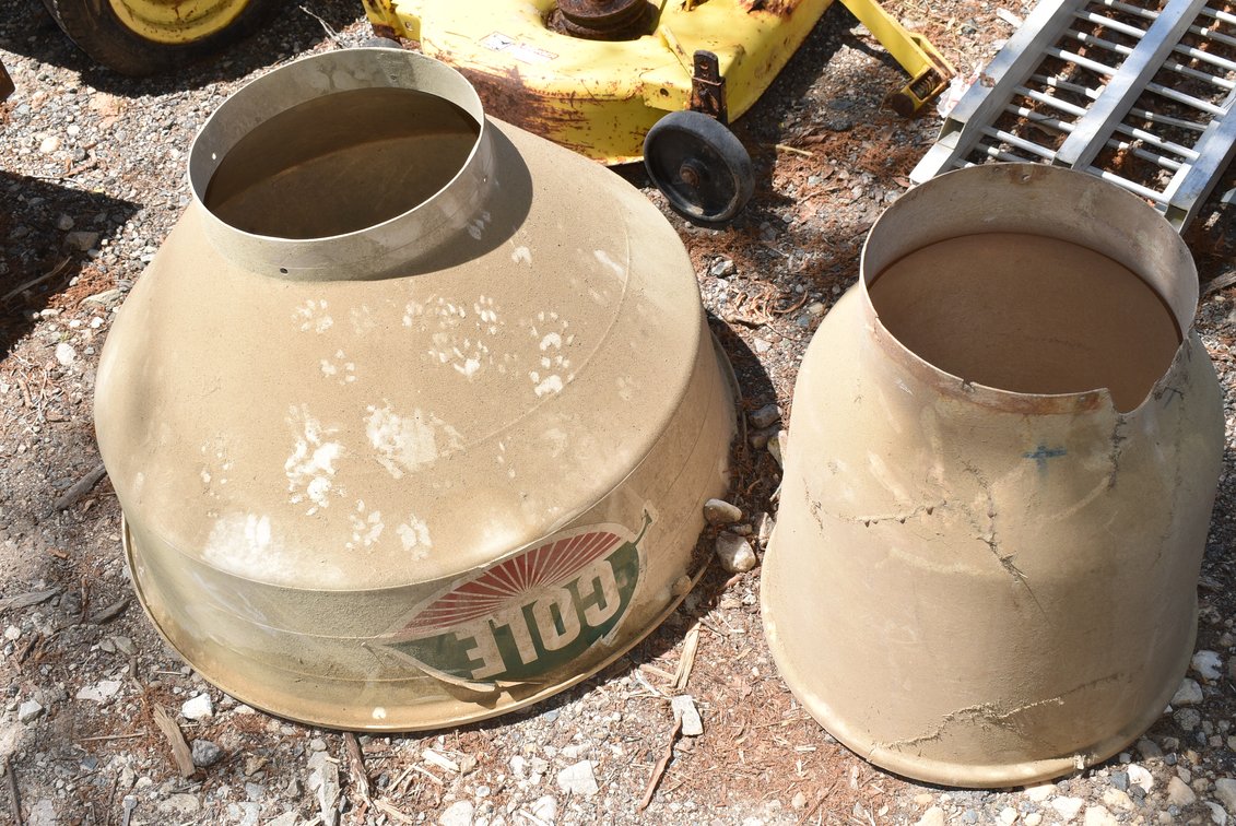 2 Cole Seed Hoppers