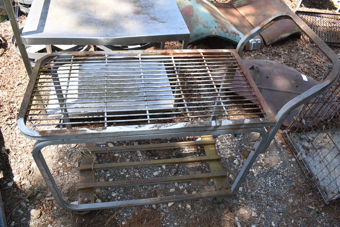 Industrial Metal Utility Cart