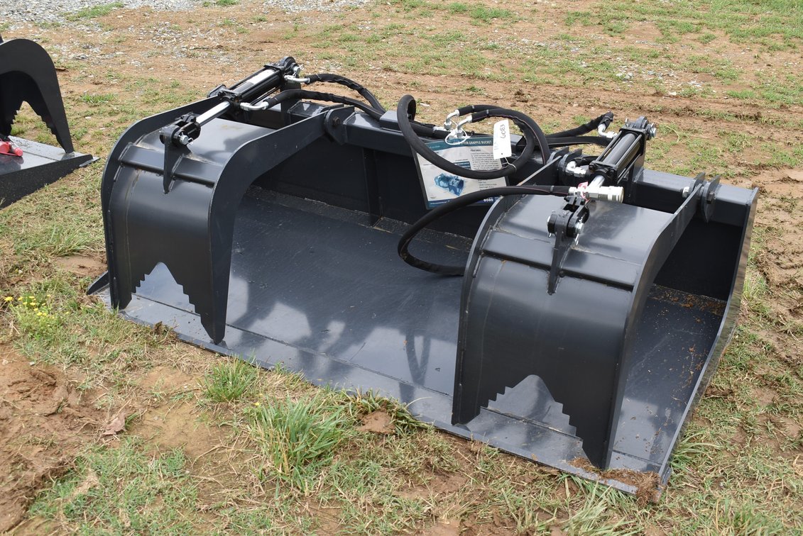 Wolverine 72-Inch Skid Steer Grapple Bucket