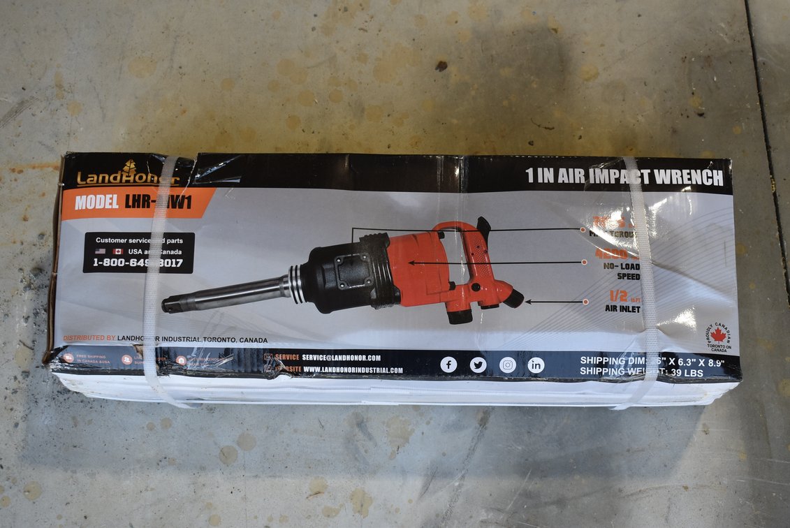 LandHonor 1-Inch Air Impact Wrench