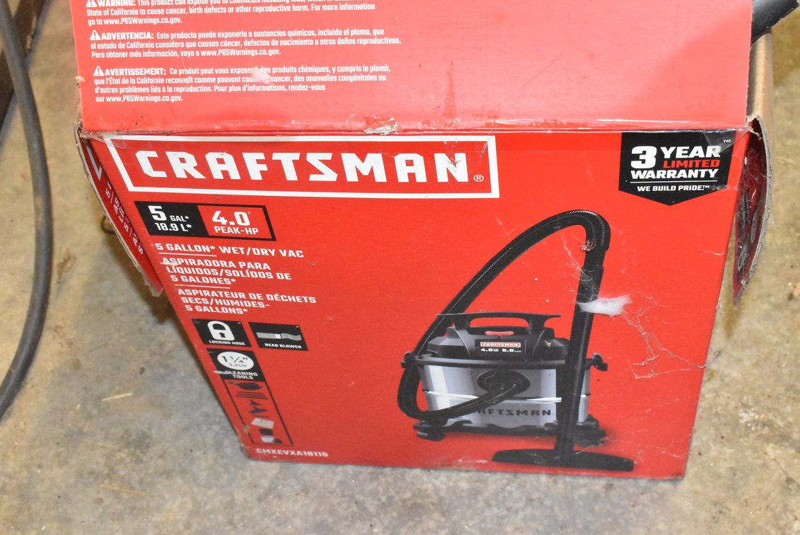 Craftsman 5 Gallon Wet/Dry Vac