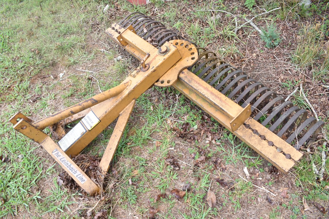 The Leinbach Line 3 Pt. Hitch Root Rake