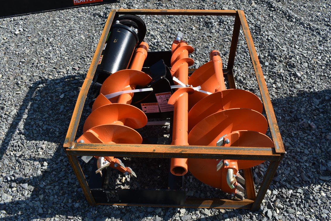 Raytree RMA112 Skid Steer Auger Attachment