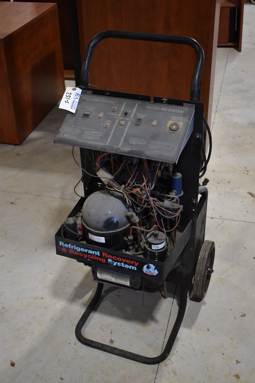Refriderant Recovery & Recycling System