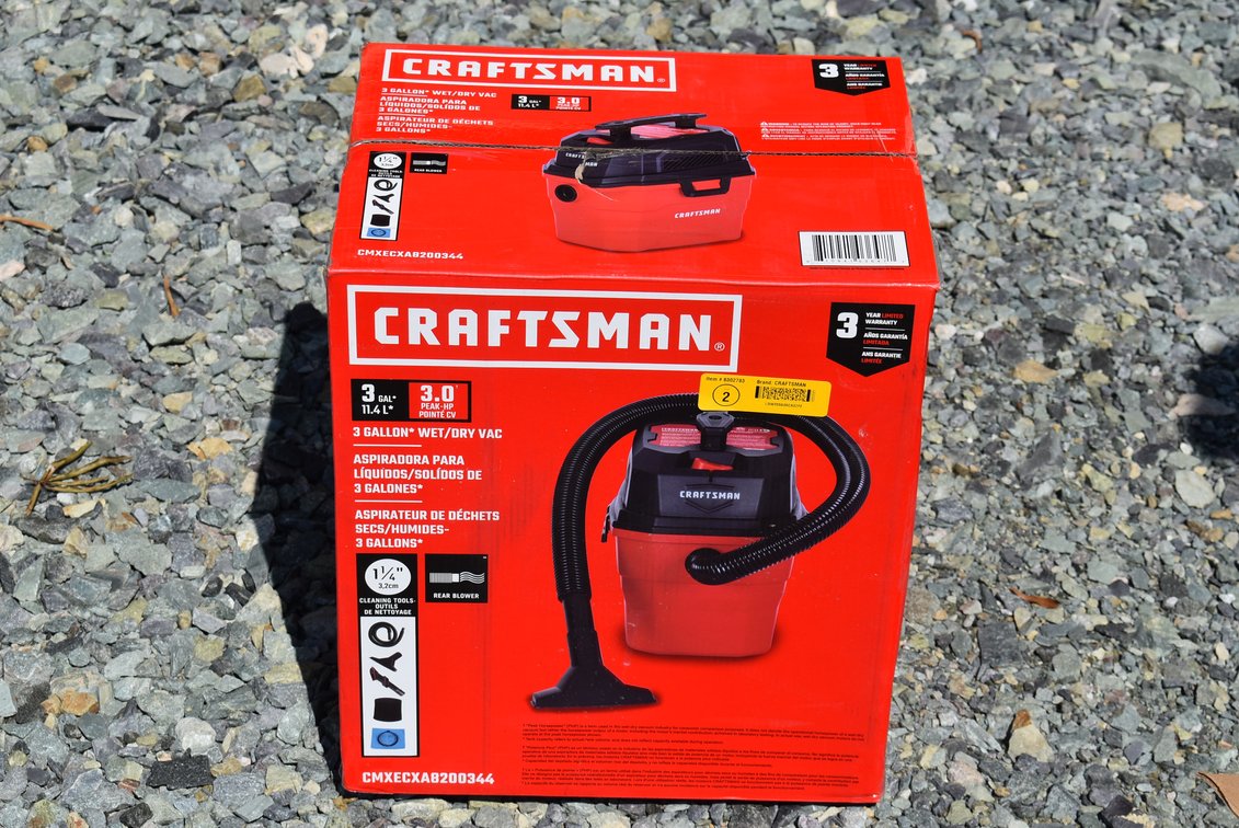 Craftsman 3 Gallon Wet/Dry Vac