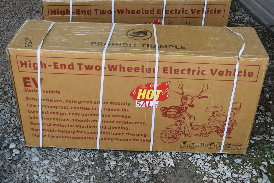Two Wheeled Electric Vehicle Scooter