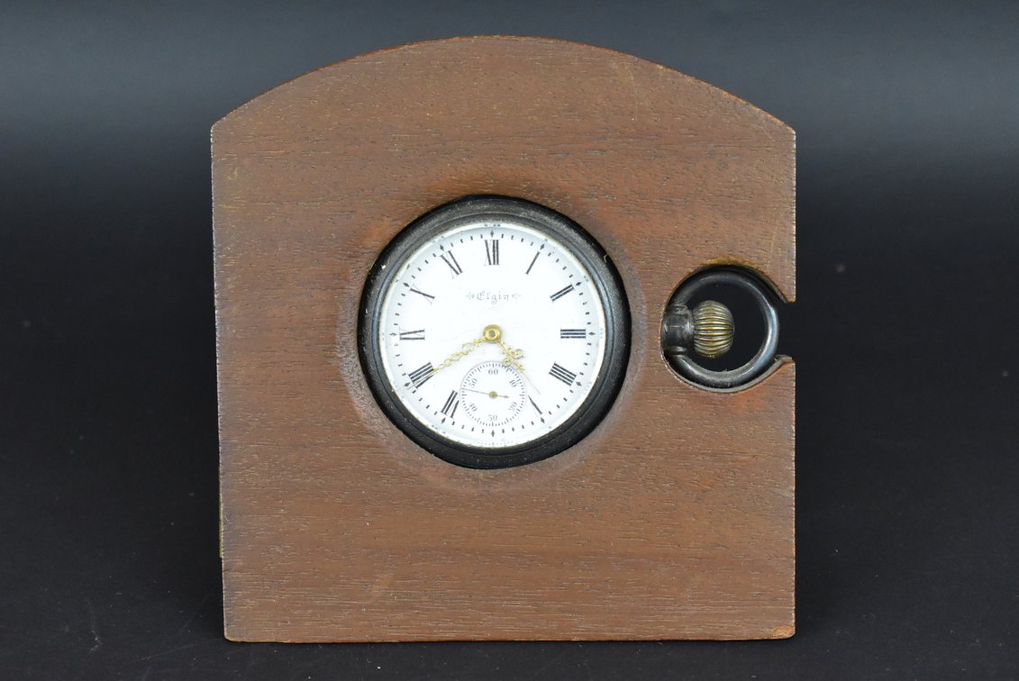 Elgin Pocket Watch w/ Stand