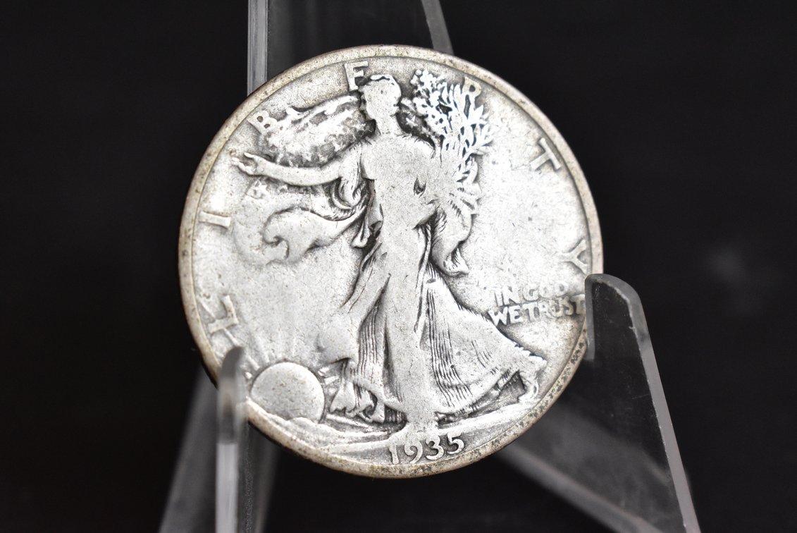 1935-S Walking Liberty Half Dollar