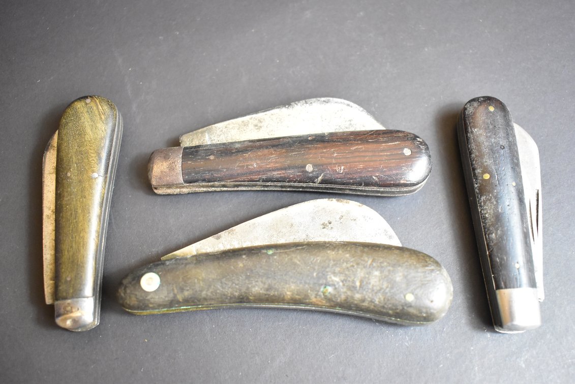 (4) Pruner Knives