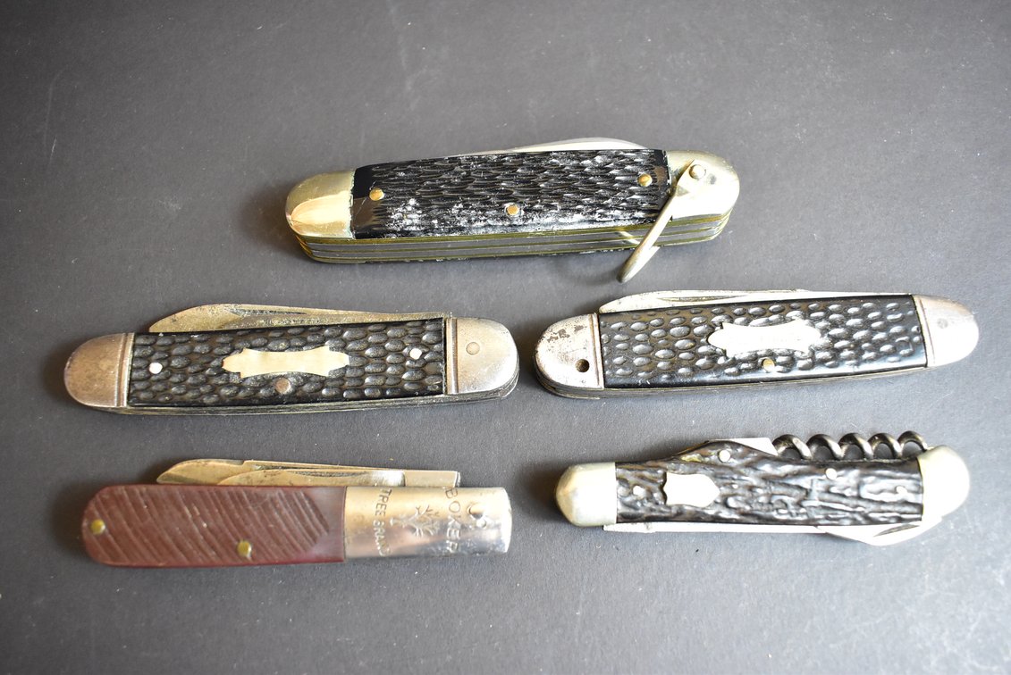 (5) Pocket Knives