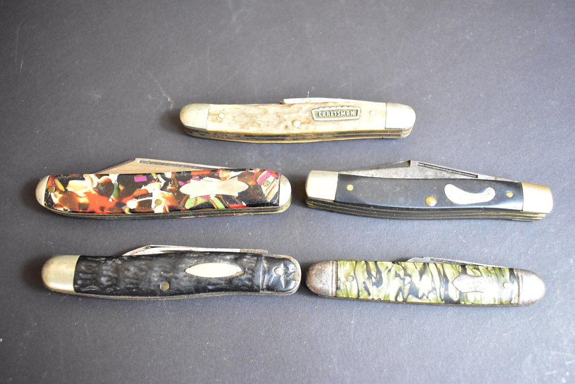 (5) Pocket Knives