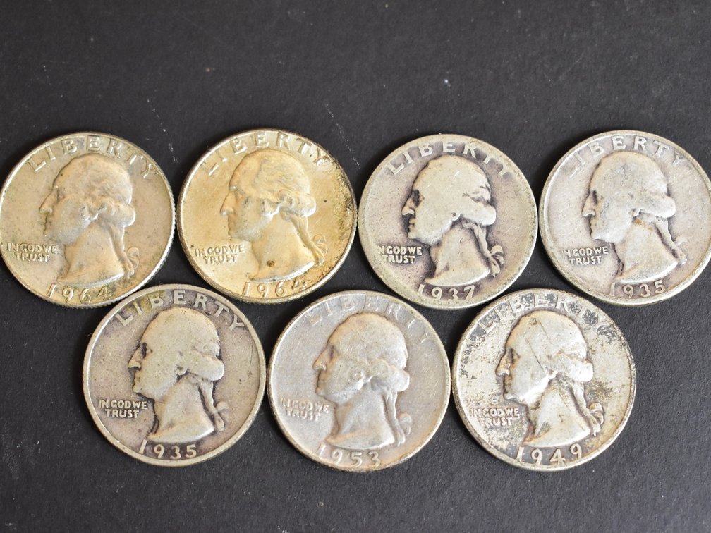 (7) Washington Quarters