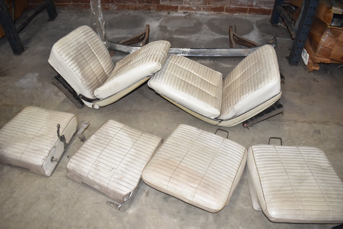 1966 Dodge Charger front and rear Bucket seats