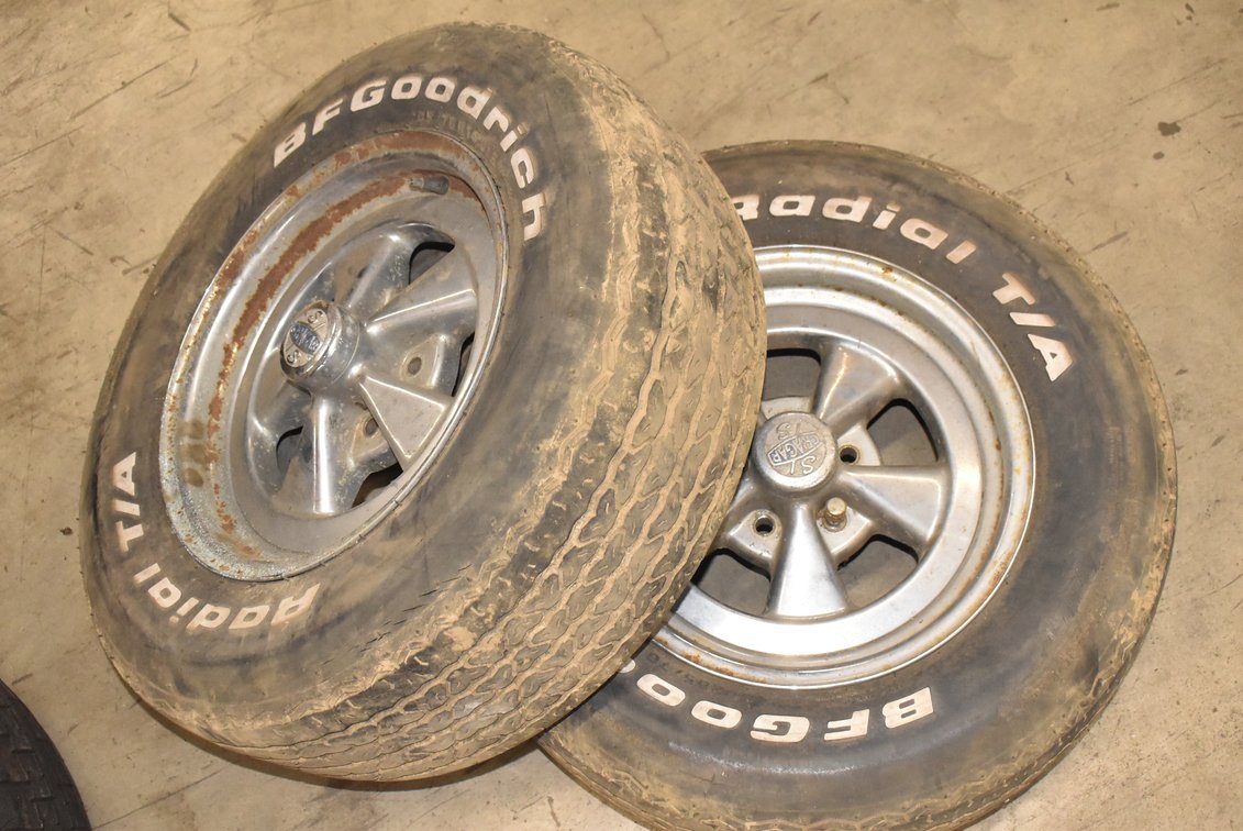 (2) Tires & Wheels
