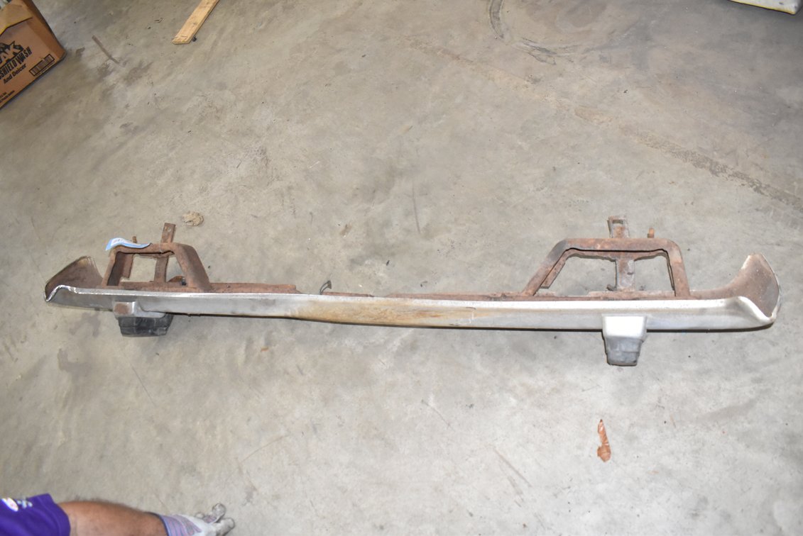 Rear Bumper & Brackets 1973 Dodge Challenger