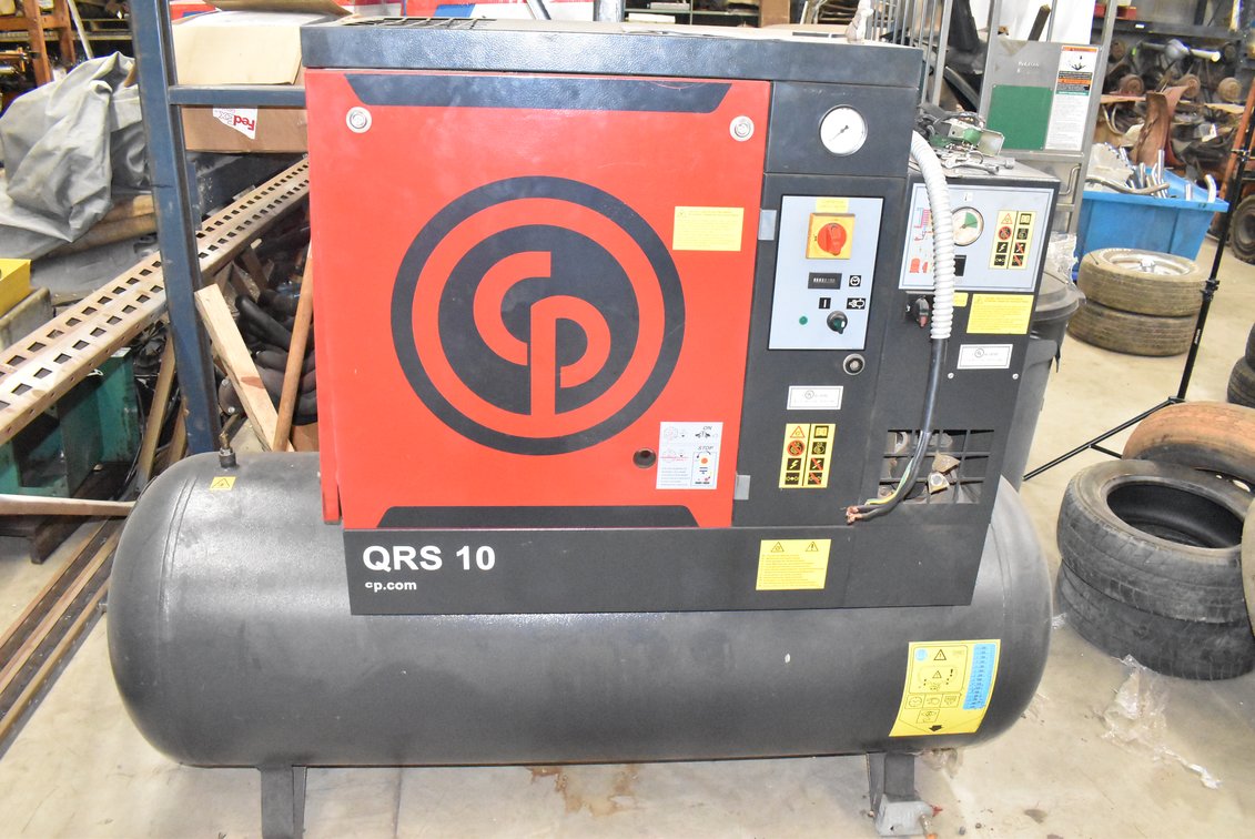 Rotary Screw Air Compressor w Dryer, needs seals