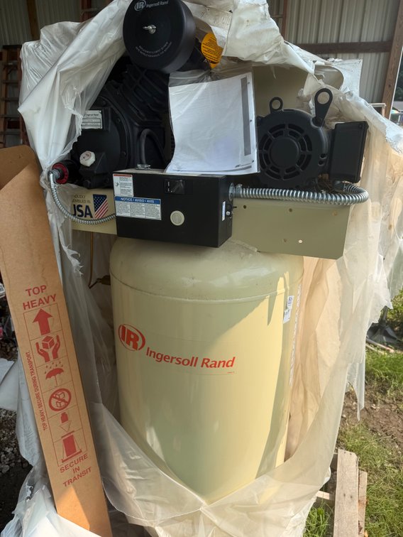 Ingersoll Rand Air Compressor - New 3 Phase