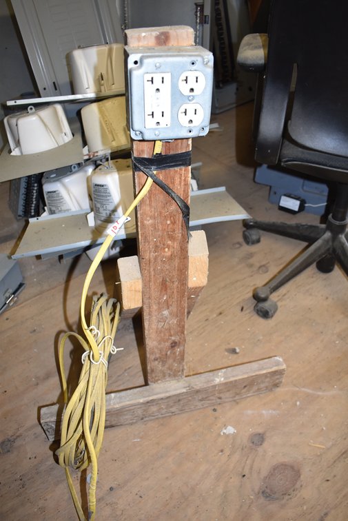 Electrical Outlet on Stand