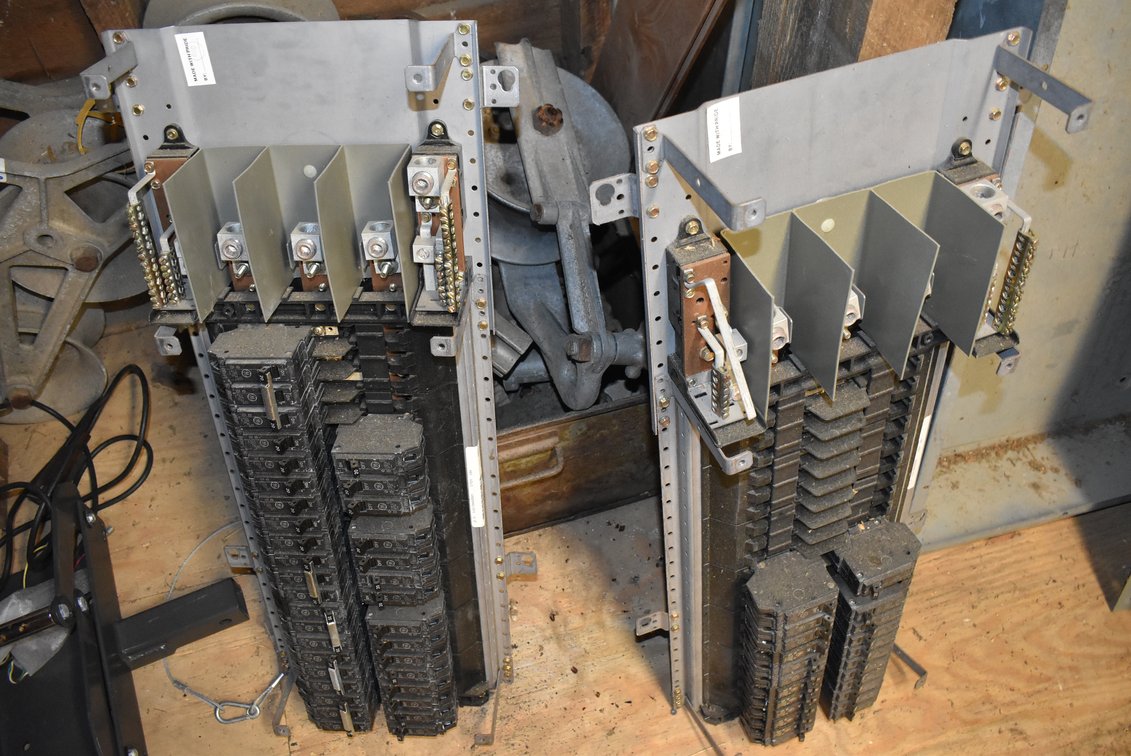 Interior Chassis of Electrical Service Panels
