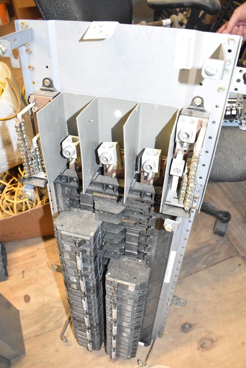 Interior Chassis of Electrical Service Panel