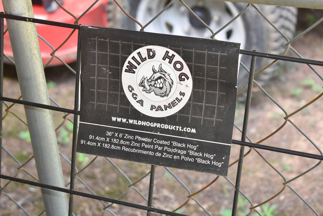 Wild Hog Fence Panel