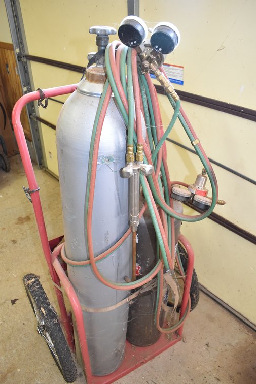 Oxy-Acetylene Torch Set w/ Cart