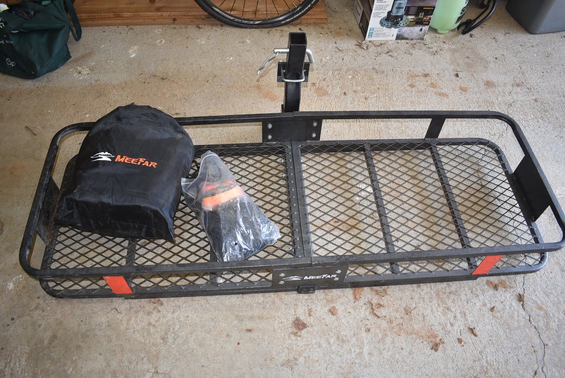 MeeFar Cargo Hitch Carrier w/ Cover