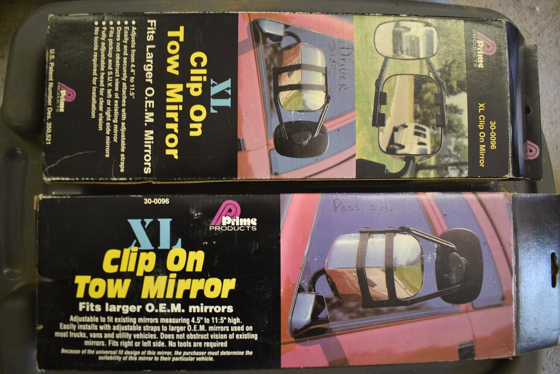 Clip On Tow Mirrors