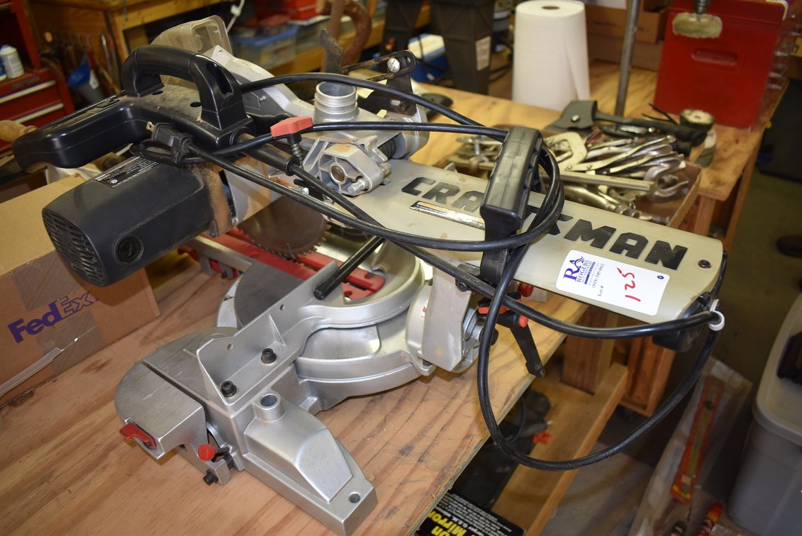 Craftsman Sliding Compound Miter Saw