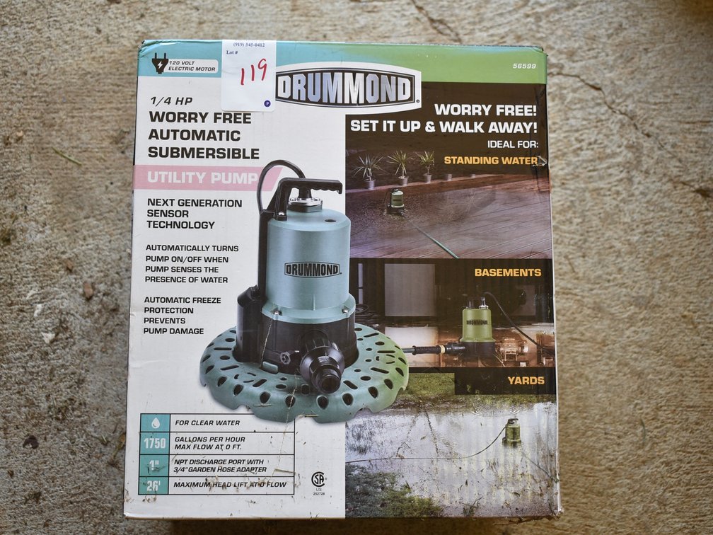 Drummond Submersible Pump