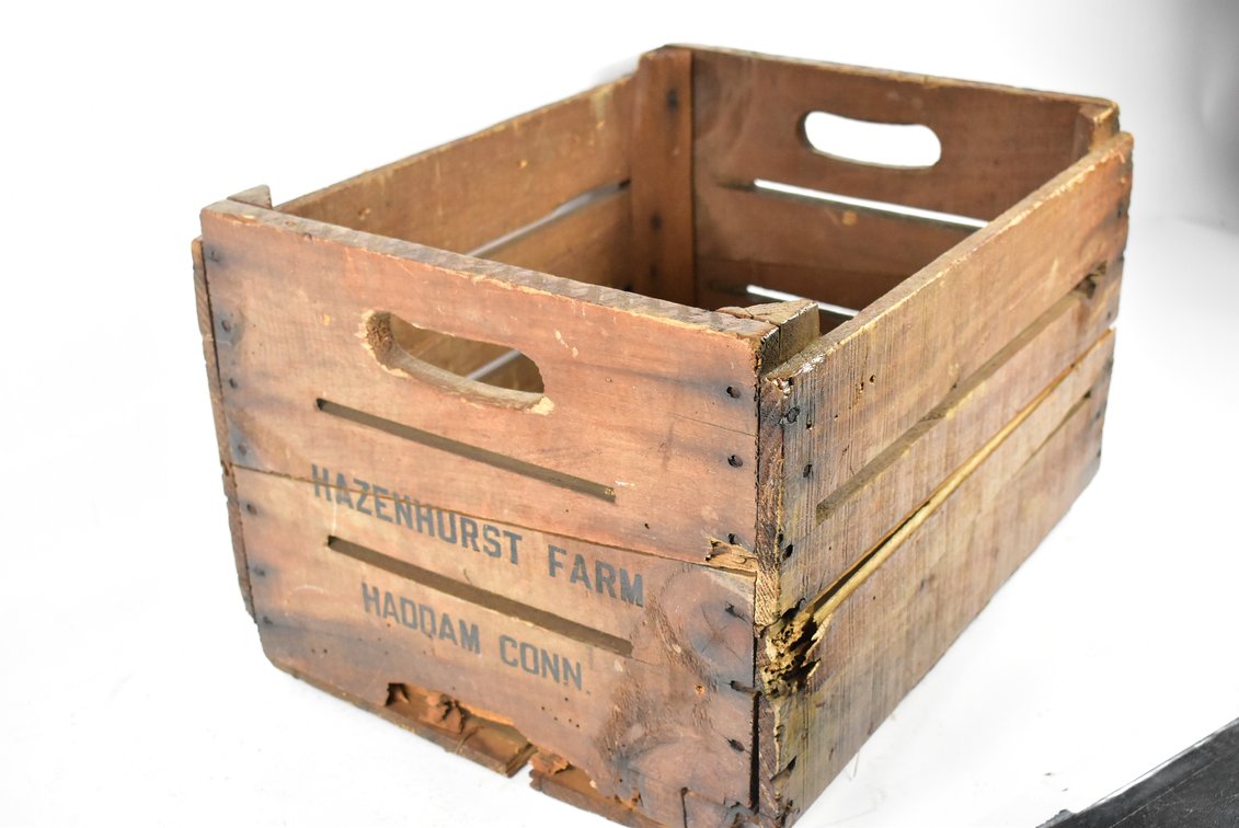 Hazenhurst Farm Wooden Crate