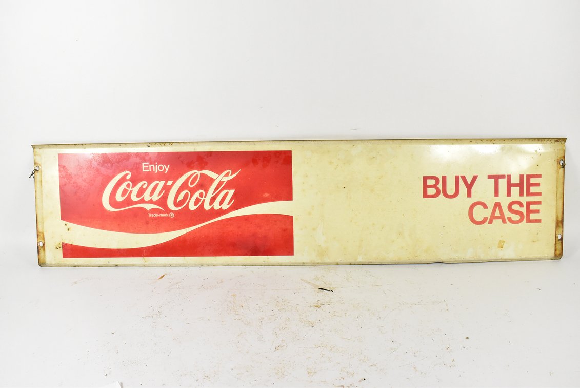 Enjoy Coca-Cola Buy The Case Metal Sign
