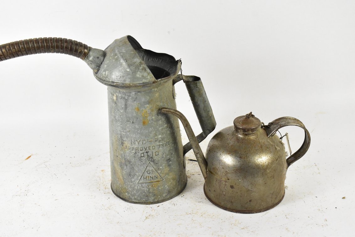 (2) Oil Can Dispensers