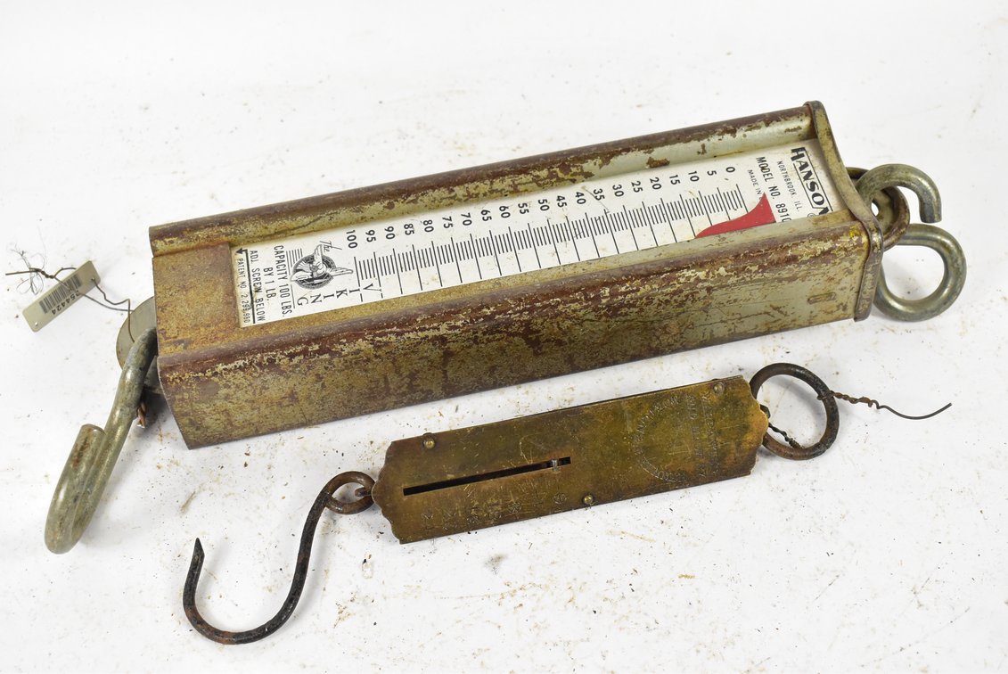 Hanson The Viking & Morton & Breminer Hanging Scales