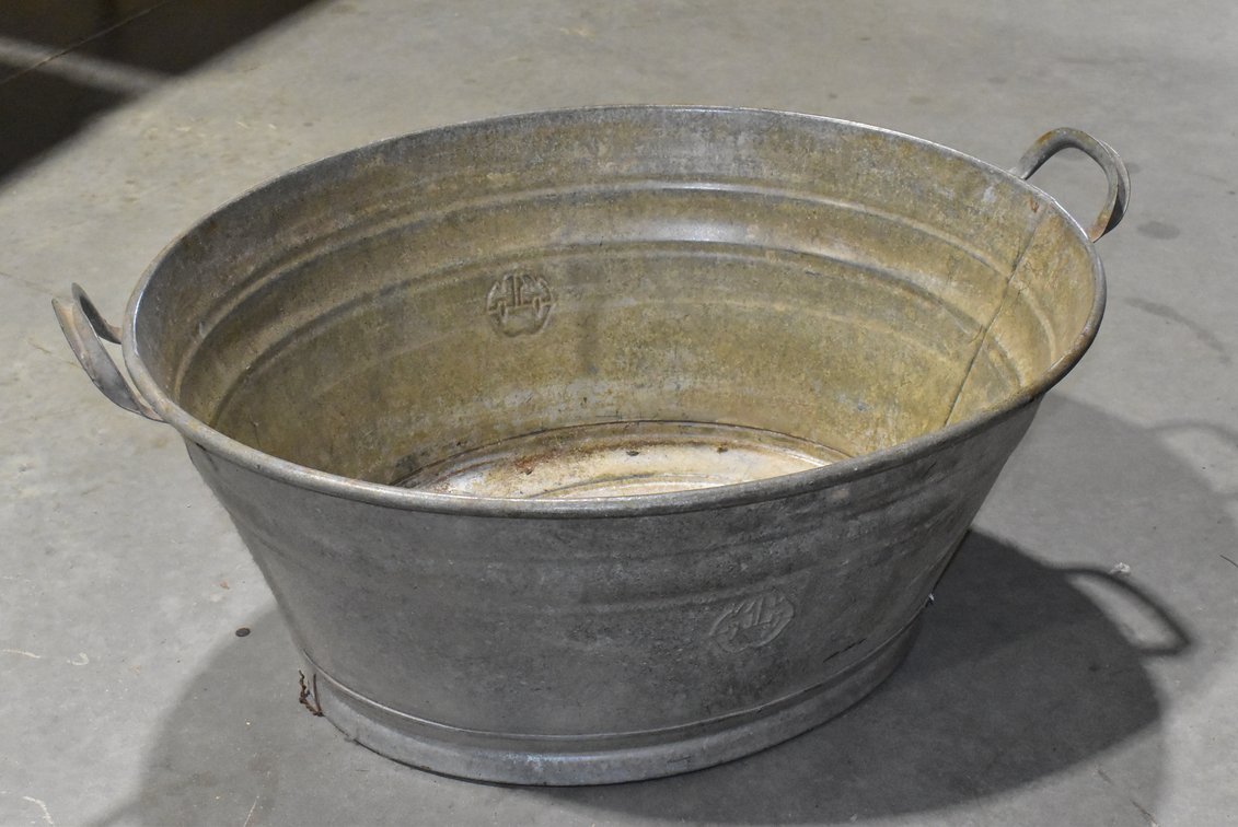 Galvanized Wash Tub